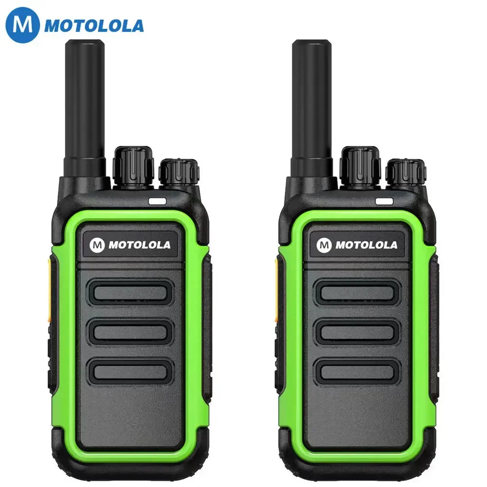 Motolola F1 Walkie Talkie  Portable Two-Way Radio UHF Transceiver Set Walkie-talkies Radio Walkie Talkie Long Range COD