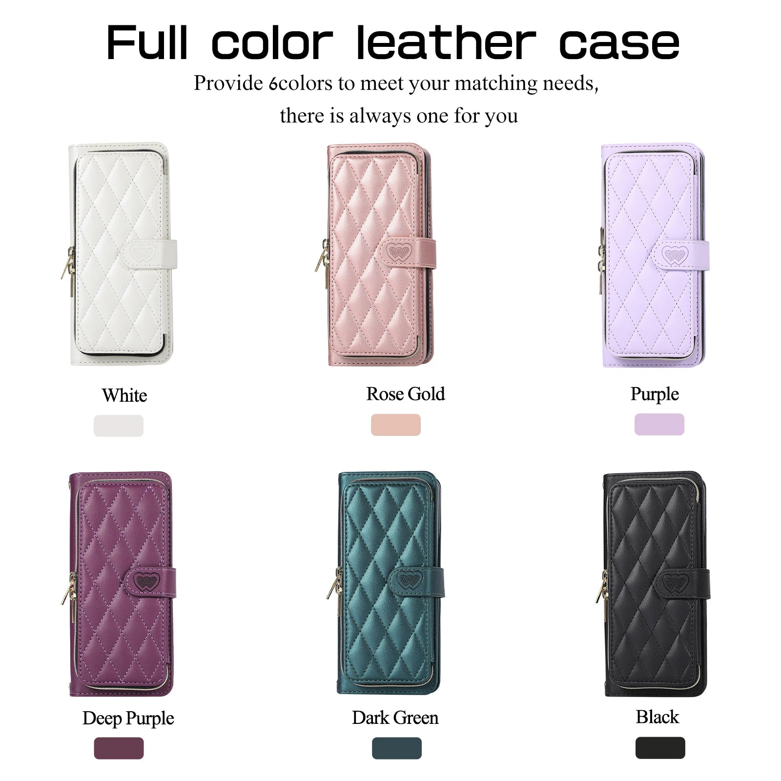Crossbody Lanyard Leather Phone Case for Samsung Galaxy Z Fold 7 6 5 4 3 Fold5 Fold4 Fold6 5G Wallet with Card Holder Slot Cover