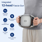 42-Heads Fascia Gun High-Frequency Vibration Body Massage Gun Back and Waist Massager Neck Shoulder Massager Muscle masajeador
