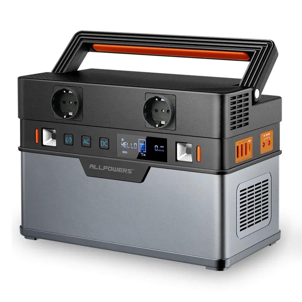 ALLPOWERS Battery Backup 300W / 200W Portable Power Station 110V / 230V Camping Generator with US / EU / UK / AU Socket