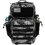 45L Tactical Backpack Hunting Rucksack with Dual Cup Holders  Outdoor camping equipment back pack Hiking Survival Rucksack