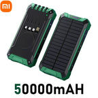 XIAOMI Solar Power Bank Wireless 200000mAh Large Capacity Fast Charging External Battery Outdoor Survival Emergency Equipment