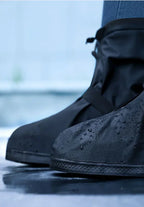 S-XXL Waterproof Rain Shoes Cover Reusable Water Boots Anti-Slip Cycling Hiking Overshoes Rain Snow Wet Sand Shoes Protectors