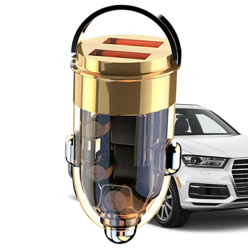 Fast Charging Car Charger 100W USB Fast Car Charger 2 Port Portable Overvoltage Protection Flash Charging Charger Car SUVs