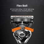 Gillette Fusion 5 ProGlide Razor Premium Edition Flex Ball Tech 5 Layers Ultra Thin Blades Shaving Machine with Mangetic Stand