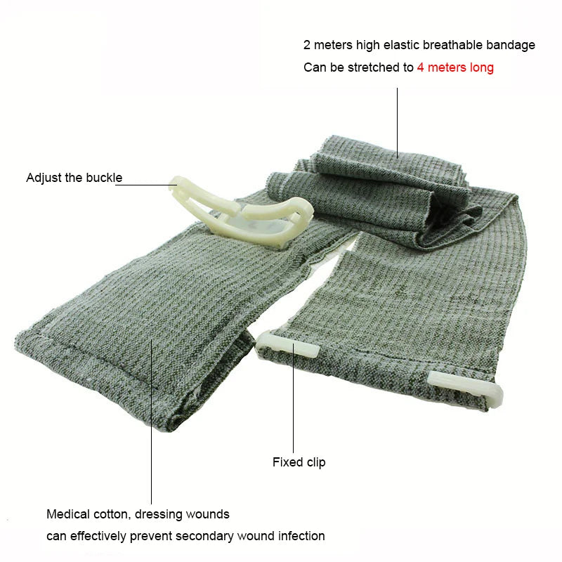 4inch Rhino Rescue lsraeli Bandage WoundDressing Emergency Compression forBattle Dressing First Aid lFAK TraumaMilitary