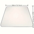 Camping Mat Foam Foil Blanket Aluminum Insulation Foam Foil Mat Sleeping Pad Thermal Outdoor Tent Footprint Reflecting Heat