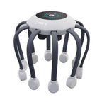 Octopus Claw Eight Claw Massager USB Charging Therapeutic Scratch Pad Electric Head Massager Therapeutic Electric Scalp Massager