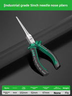 5inch Mini Multifuncational Pliers,  Electrician Special Wire Pliers, Pointed Nose Pliers, Small Handmade Industrial Grade Vice