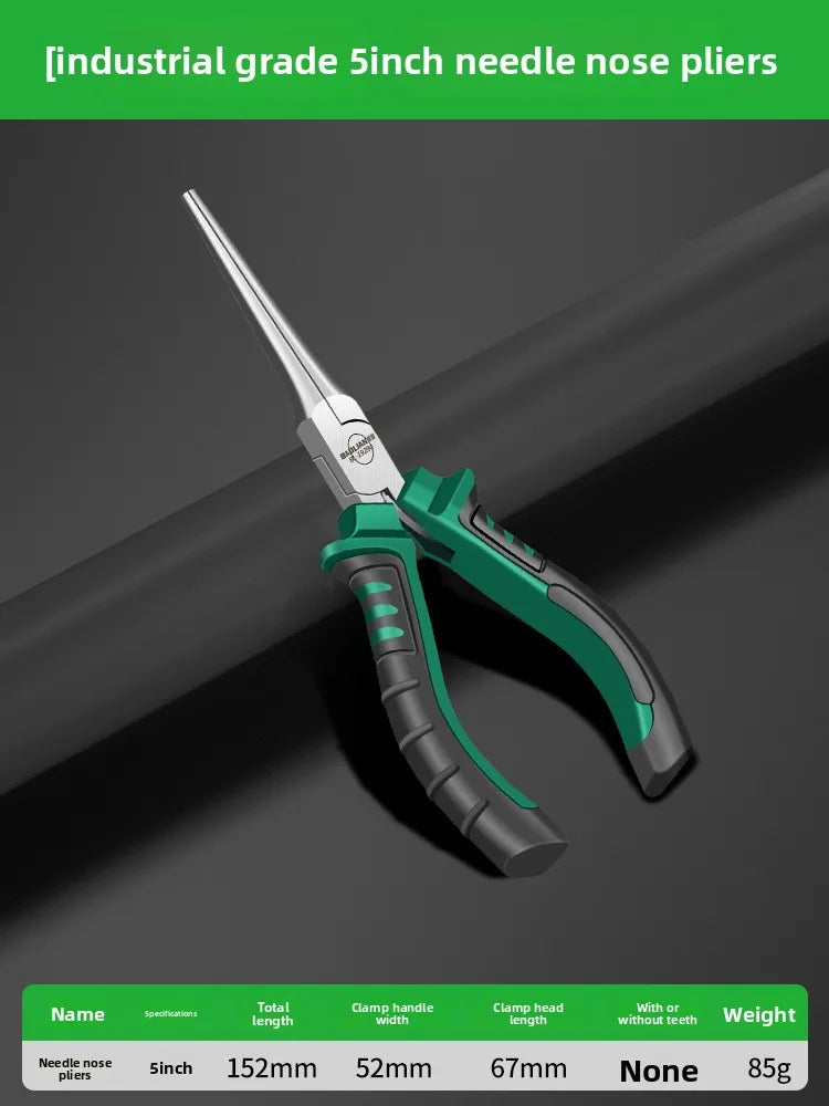 5inch Mini Multifuncational Pliers,  Electrician Special Wire Pliers, Pointed Nose Pliers, Small Handmade Industrial Grade Vice