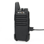 RETEVIS RT622 Walkie Talkie Mini 2 pcs PMR 446 Portable Two-way Radio ht PTT Walkie-talkies Communication Radio for Restaurant