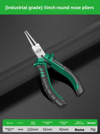 5inch Mini Multifuncational Pliers,  Electrician Special Wire Pliers, Pointed Nose Pliers, Small Handmade Industrial Grade Vice