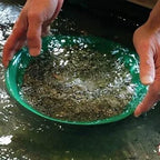 15 Inch Plastic Gold Pan Professional Prospecting Equipment for Mining River Gold Panning Wash Basin Tool Kit