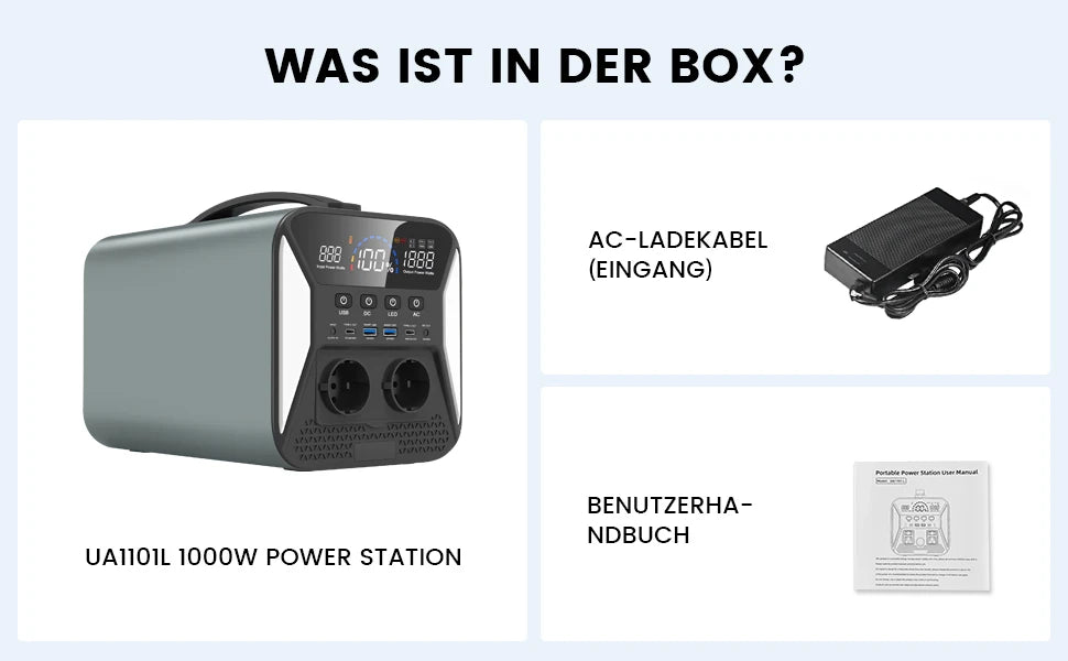 2600W 1800W 500W Portable Power Station 1024wh 345wh Lifepo4 Battery Powerful Power Bank Solar Generator Emergency Power Supply