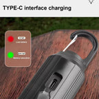 Solar Powered LED Lamp Bulbs Outdoor USB Charging Camping Light BBQ Atmosphere Night Lights Waterproof Flashlight Essentials