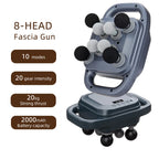 42-Heads Fascia Gun High-Frequency Vibration Body Massage Gun Back and Waist Massager Neck Shoulder Massager Muscle masajeador