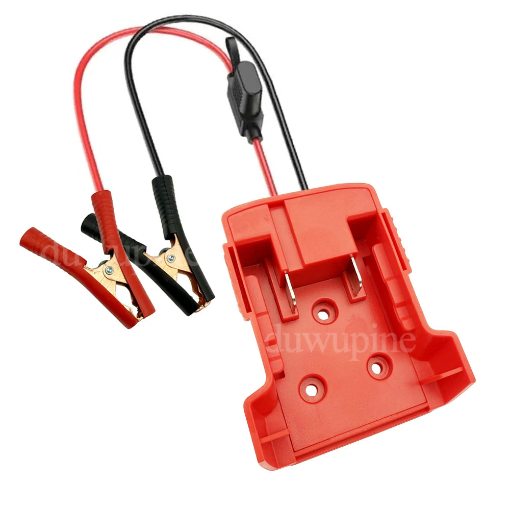Car Emergency Power DIY Adapter Automotive 30A Fuse Igniter Jump Starter for Makita for Milwaukee for Dewalt 18V Li-ion  Battery
