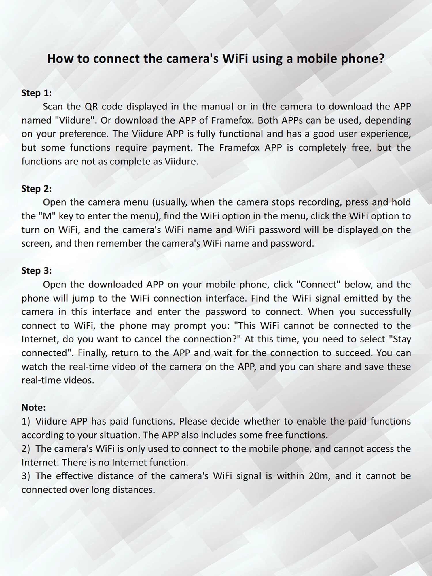 1080P WIFI Dual camera Dash Cam for cars,Front And Inside,car camera with IR Night Vision,Loop Recording,wide angle Car DVR Came