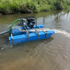 Automatic Small Scale Mini Alluvial Gold Washing Machine Hand Gold Panning Chute Machine Gold Ship Boat Dredger Vessel