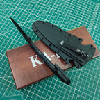 KA-BAR 2491 straight knife wilderness survival emergency rescue tool, easy to carry, diving,  hunting knife, tactical equipment