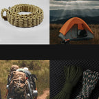 50m 650 Paracord 9 Strand 4mm Tactical Parachute Cord Camping Accessories DIY Weaving Rope Outdoor Survival Equipment