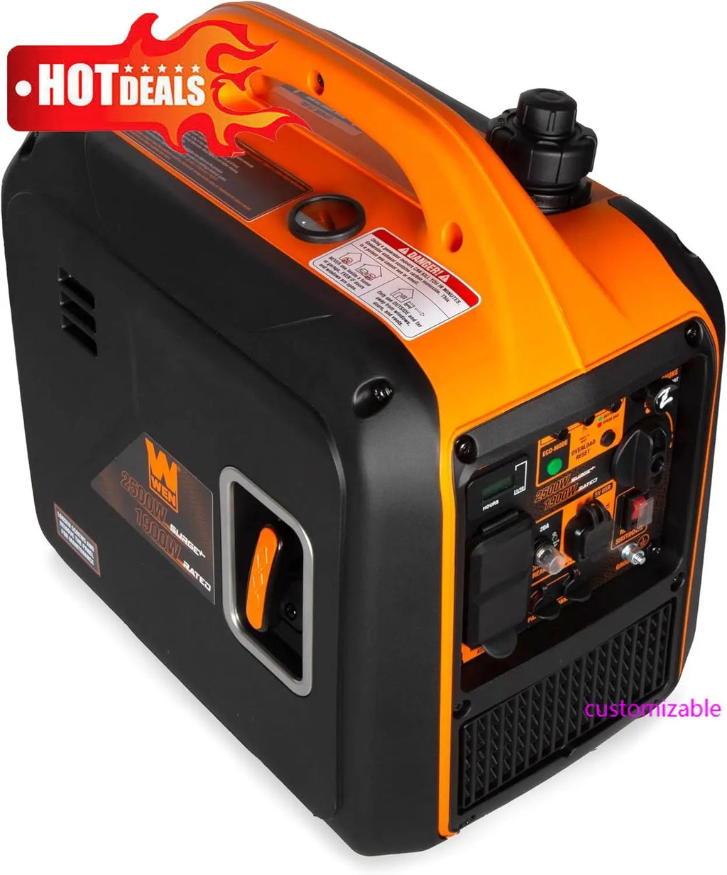 2025 Lightweight with Fuel Shut Off (56250i)，2500-Watt Inverter Generator, Quiet, Portable