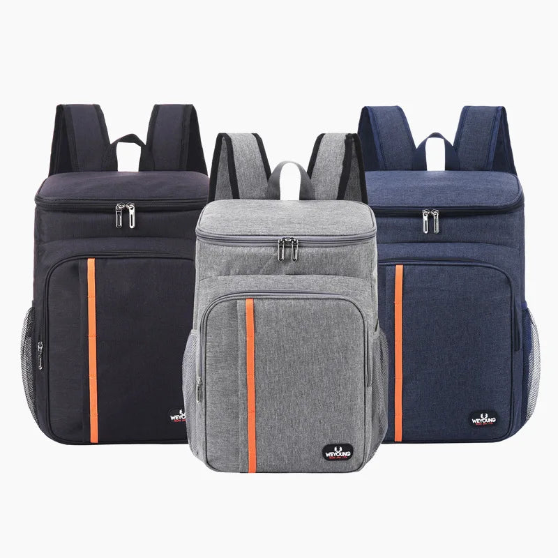 18L Portable Thermal Lunch Bag Food Box Durable Waterproof Cooler Ice Insulated Case