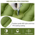 WESTTUNE Camping Sleeping Pad Ultralight Camping Mat with Pillow Built-in Foot Pump Inflatable Mattress for Backpacking Hiking
