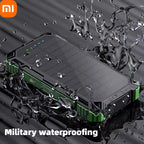 XIAOMI Solar Power Bank Wireless 200000mAh Large Capacity Fast Charging External Battery Outdoor Survival Emergency Equipment