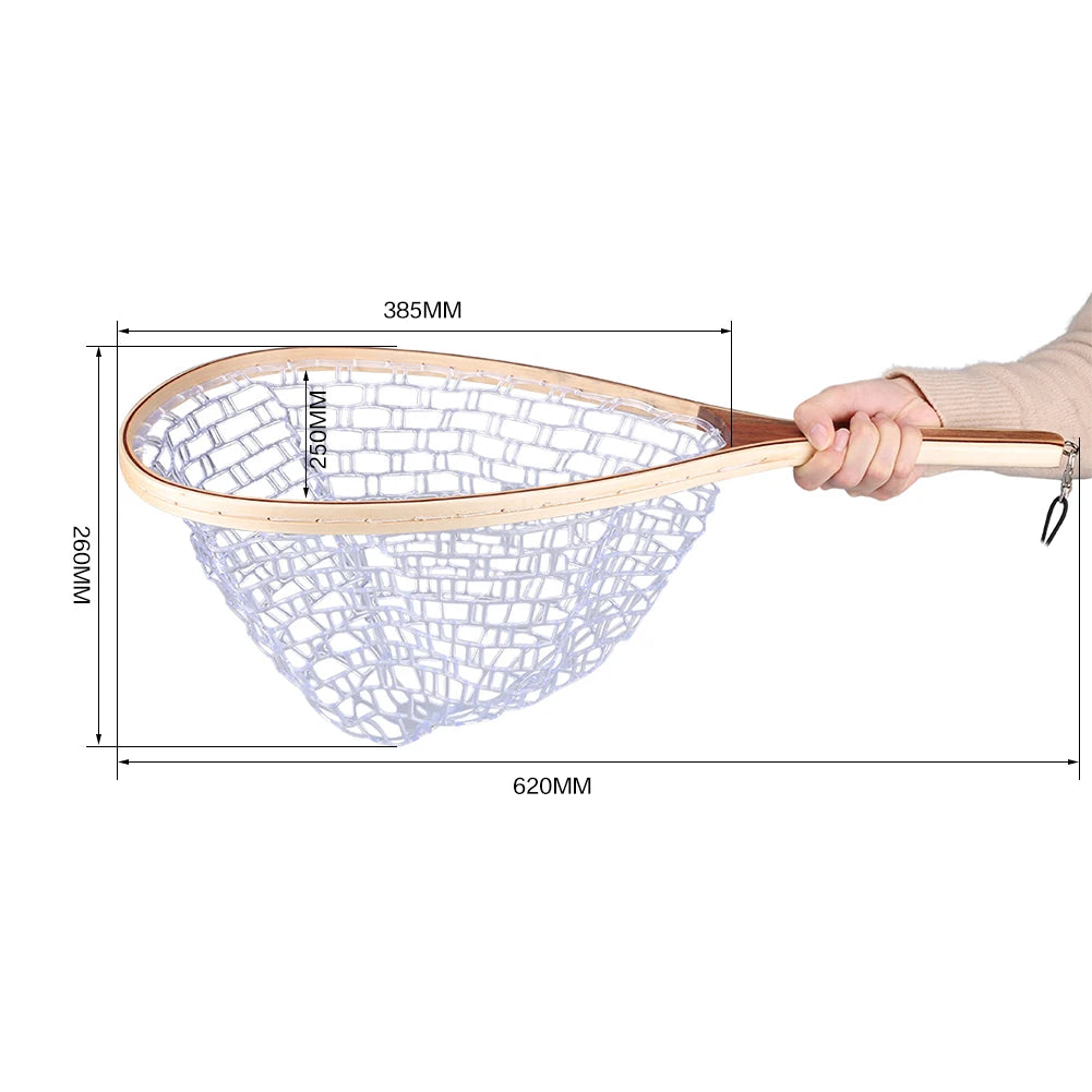 Fishing Landing Net Aluminum Alloy Durable Telescoping Extend to 190cm/130cm/55cm Folding Mesh Safe Fish Catching Releasing