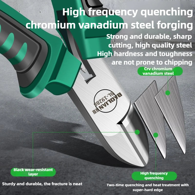 5inch Mini Multifuncational Pliers,  Electrician Special Wire Pliers, Pointed Nose Pliers, Small Handmade Industrial Grade Vice