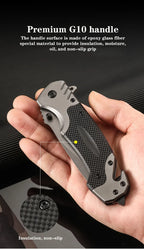 Camping Pocket Knife Outdoor Multifunctional Folding Knife Tactical Defense Knife Outdoor Survival Camping Sharp Knives