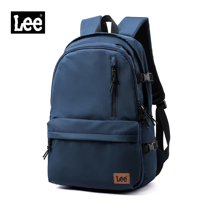LEE Large Capacity Travel 15.6 Inch Laptop Backpack for Man Women's Waterproof Casual Nylon Teenagers College School Bag Male