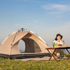 2-4 Person Camping Windproof Tents, Easy To Set Up, lightweight Camping Tent,Carpa,Suitable For Family Travel, Outdoor Camping