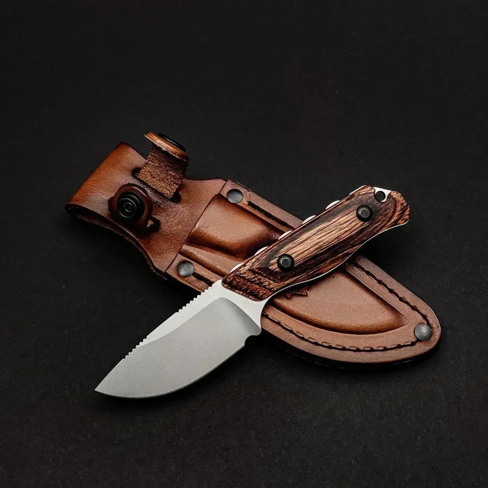 Hidden Canyon Hunter 15017 High-Strength Straight Knife Outdoor Tactical Camping Hiking  EDC Practical Cutting Knife Men's Gift