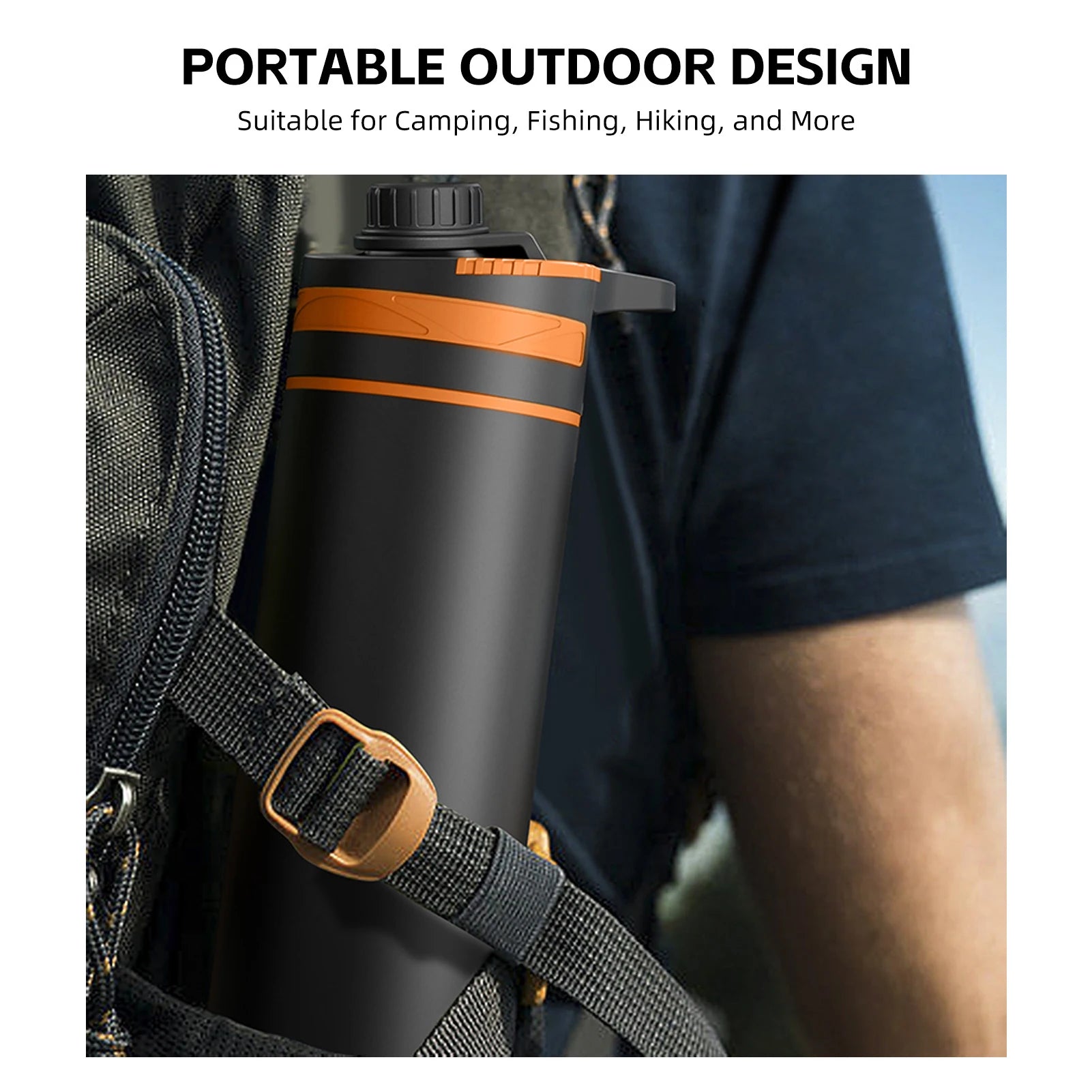 1L Clearly Filtered Water Bottle Ultra-Fine Filter Portable Outdoor Water Purifier for Hiking Camping Travel Water Filter Bottle