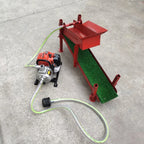 High-efficiency recovery sluice box for efficient gold panning, mining and exploration Compact and portable