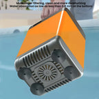 Portable Outdoor Camping Shower with Digital Display Temperature 4800/6000/7800mAh Electric Shower for Garden Car Washing Pet