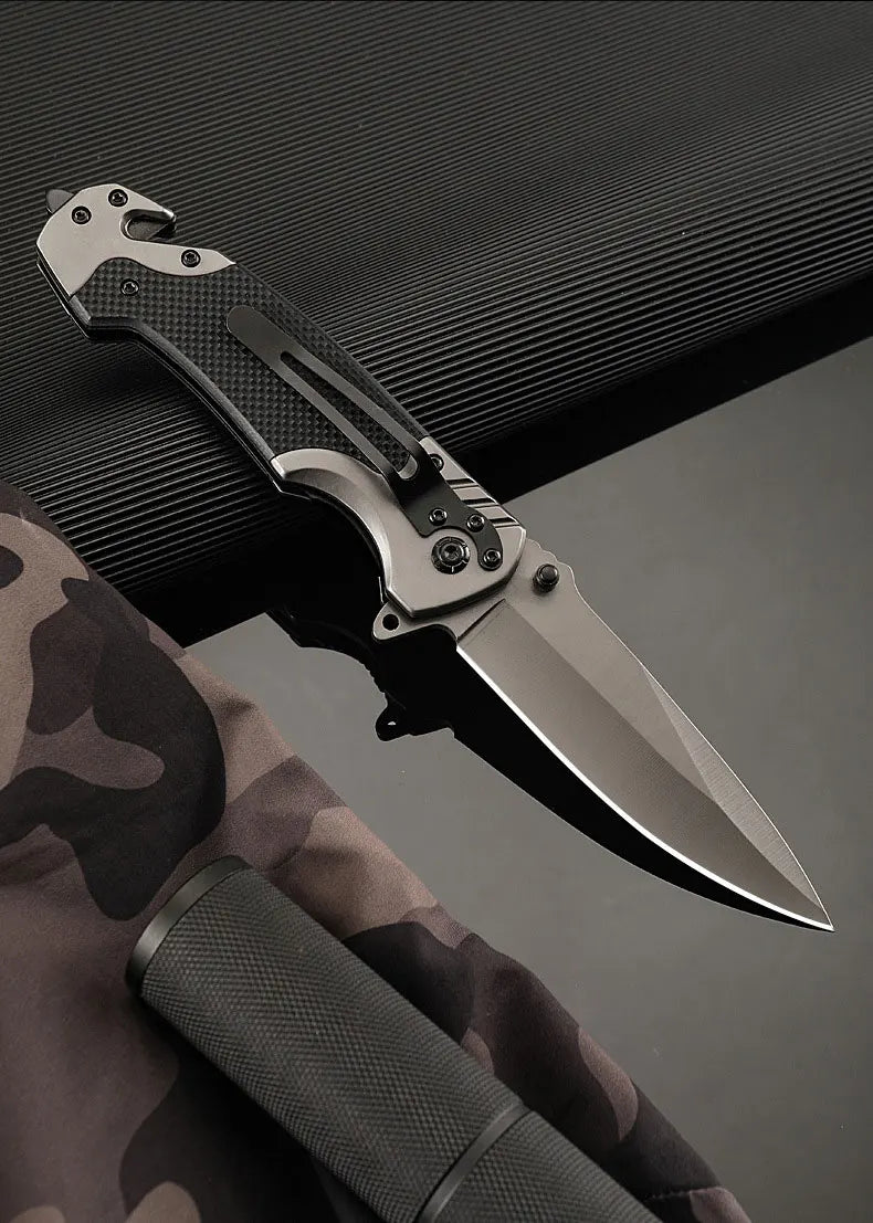 Camping Pocket Knife Outdoor Multifunctional Folding Knife Tactical Defense Knife Outdoor Survival Camping Sharp Knives