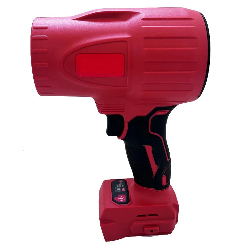 30000RPM Brushless Air Blower Cordless Turbo Fan Handheld Violent Fan Dryer Fit Milwaukee 20V Rechargeable Dust Blowing Tool