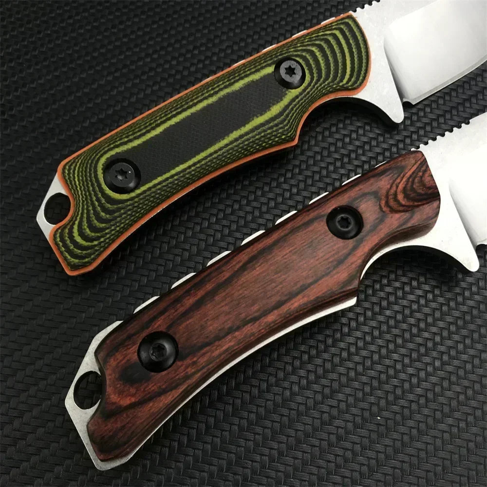Hidden Canyon Hunter 15017 High-Strength Straight Knife Outdoor Tactical Camping Hiking  EDC Practical Cutting Knife Men's Gift