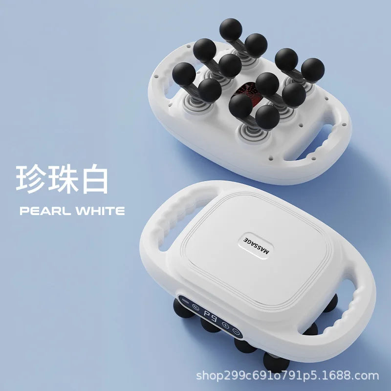 High-Frequency Vibration Full-Bbody Massage Gun Back, Waist, Neck and Shoulder Massager muscle Massager 12/16-Head fascia Gun