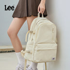 LEE Large Capacity Travel 15.6 Inch Laptop Backpack for Man Women's Waterproof Casual Nylon Teenagers College School Bag Male