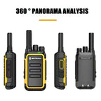 Motolola F1 Walkie Talkie  Portable Two-Way Radio UHF Transceiver Set Walkie-talkies Radio Walkie Talkie Long Range COD