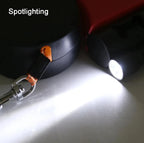 Double dog Leash Light retractable roulette double end leash Portable rotating pet leash for 2 dogs walking pet supplies