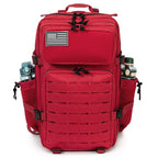 45L Men's Tactical Backpack with Double Cup Holder Hunting Backpack Outdoor Camping Gear Backpack Hiking Survival Backpack