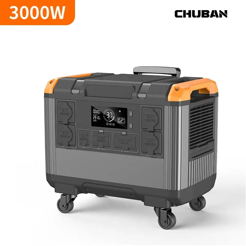 3000W Portable Power Stations Lifepo4 Battery Camping Outdoor Power Supply 5376wh Energy Storage 2400W Portable Power Generator