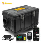 2025 Sunster 8KW 12V&24V&110-240V toolbox diesel Parking air heater w/Bluetooth&Ultra-Low Noise Night For Car RV Camper Rent