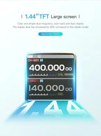 BAOFENG New Walkie Talkie 2PCS 5R Mini 5W Radio walkier talkie BT Dual PTT Transmission AM Aviation Reception Mini Case Radio