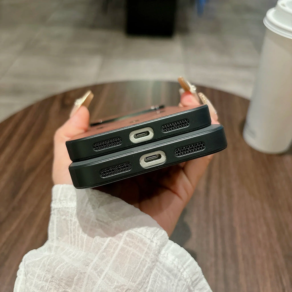 Magnetic Leather Case for iPhone 17 Pro Max 17 Air 17Pro Cover Magnet for Mag-safe Anti-knock All-round Camera Protector Shell